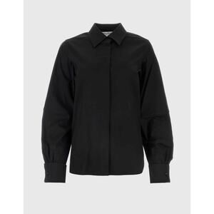 Max Mara Poplin Stretch Pagina Cotton Blend Button Up Sz M, NEW, Retail $244.00+